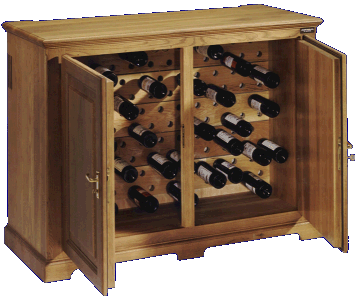 Armario Bodega de 129 botellas